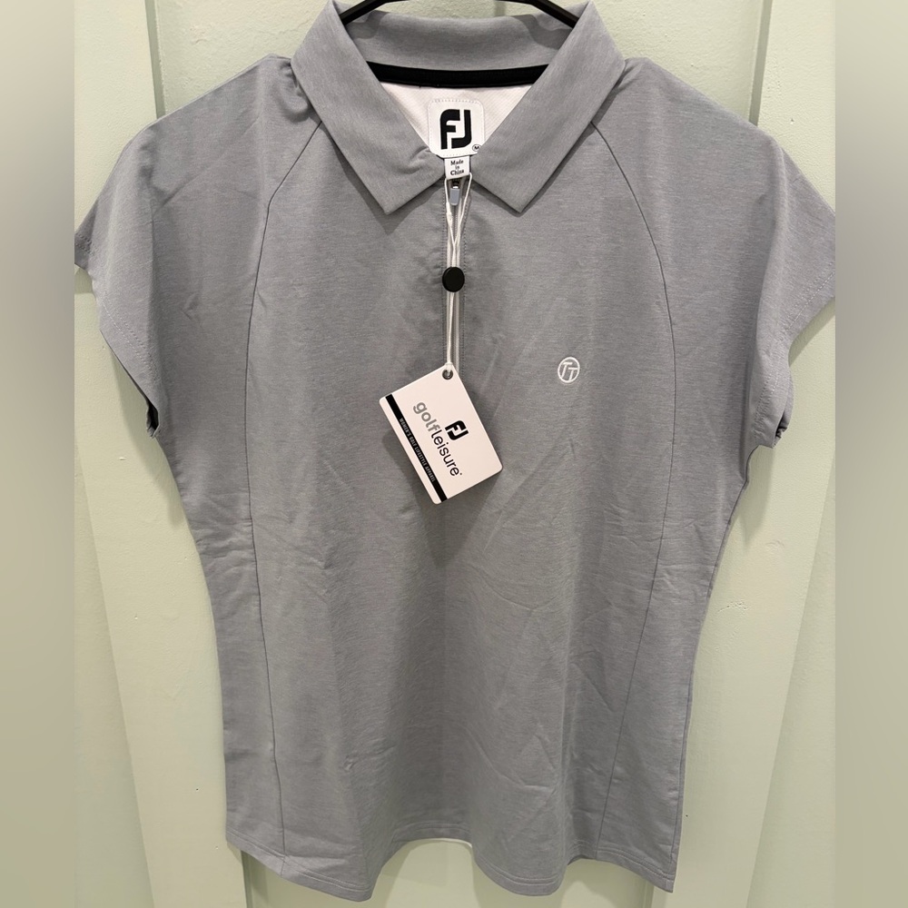 FootJoy/Titleist Team Titleist Logo Gray Women's Polo Shirt